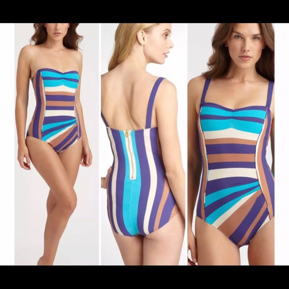 NWT Marc Jacobs vintage stripe one piece M